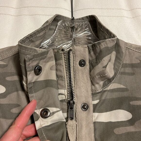 Style & Co. Camo Army Style Jacket - Picture 3 of 10